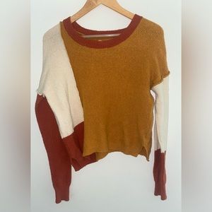 Yes Lola Colorblock Sweater Size XS